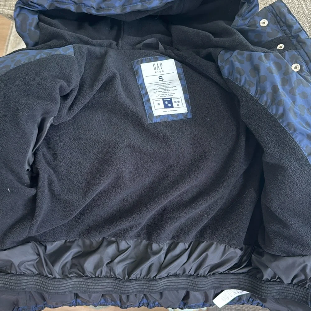 Gap Kids Cold Control Hooded Puffer Jacket Size Small